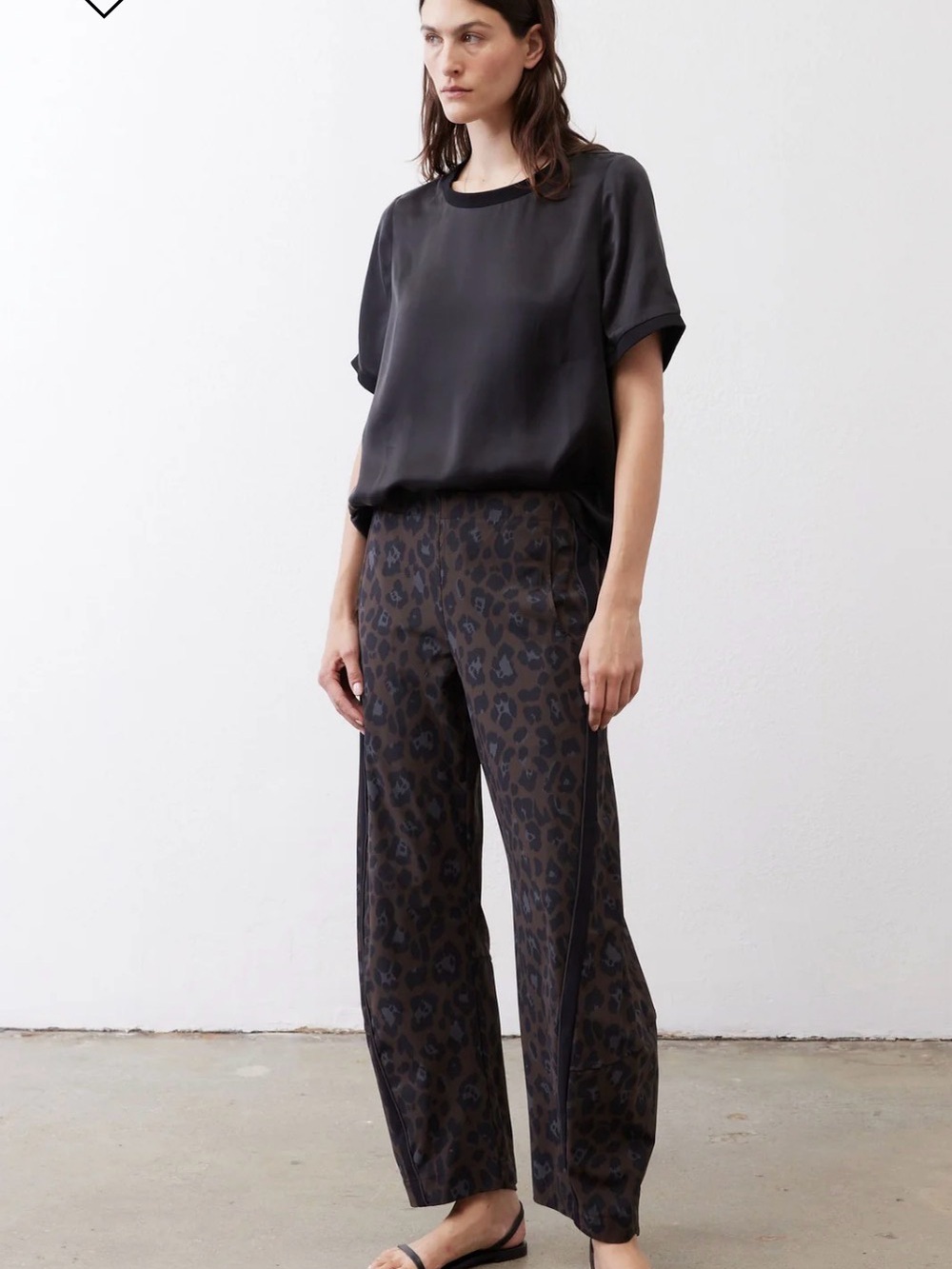 Ruti The Side Stripe on the Loose Work Pants